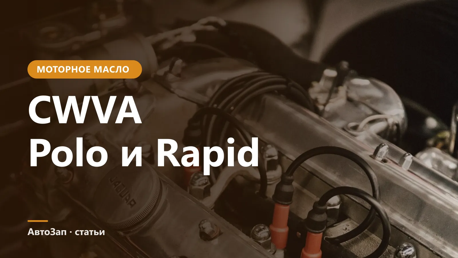 Какое масло заливать в двигатель CWVA (Polo Sedan, Rapid 1.6)